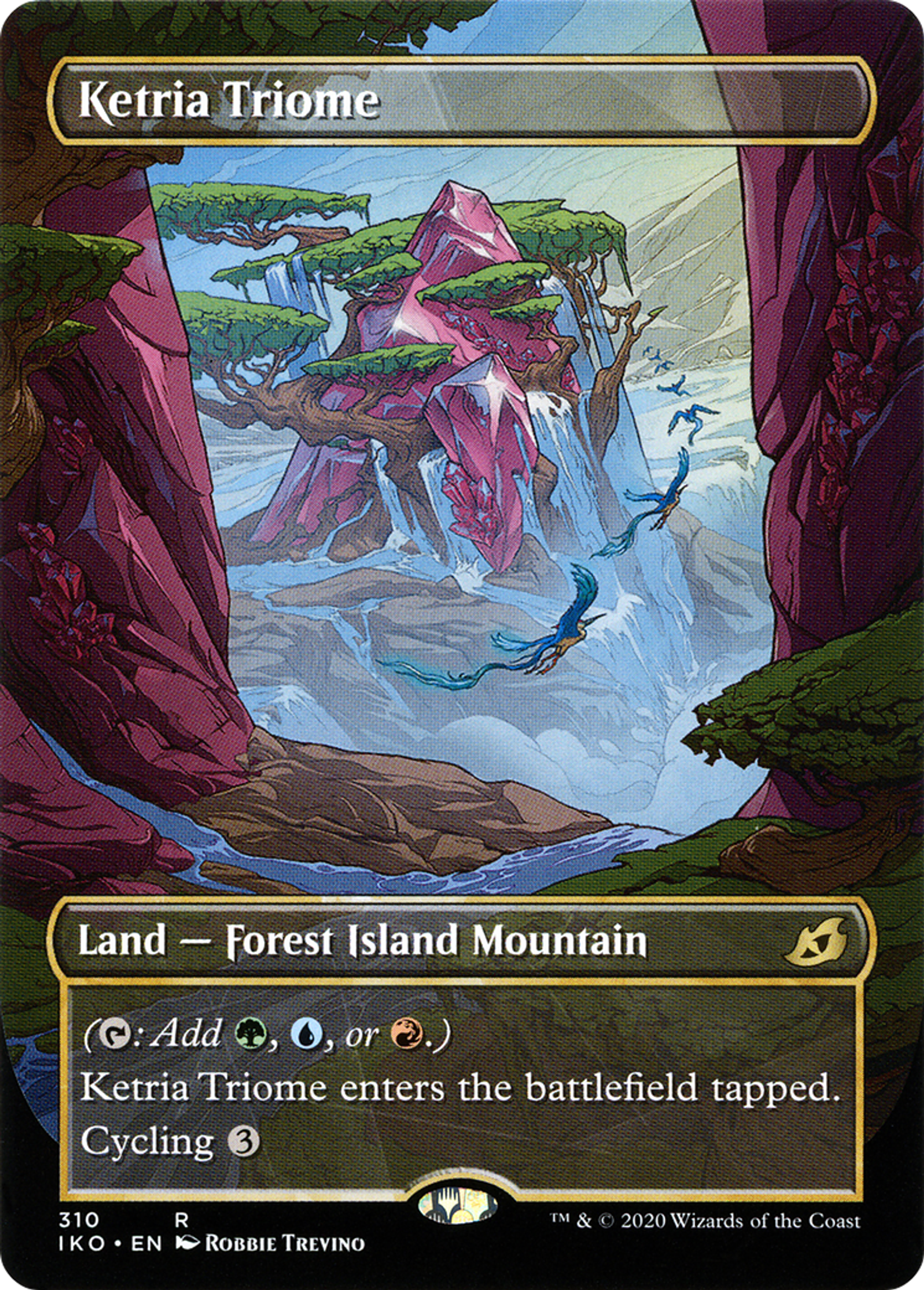 Ketria Triome — Ikoria: Lair of Behemoths — Magic: The Gathering