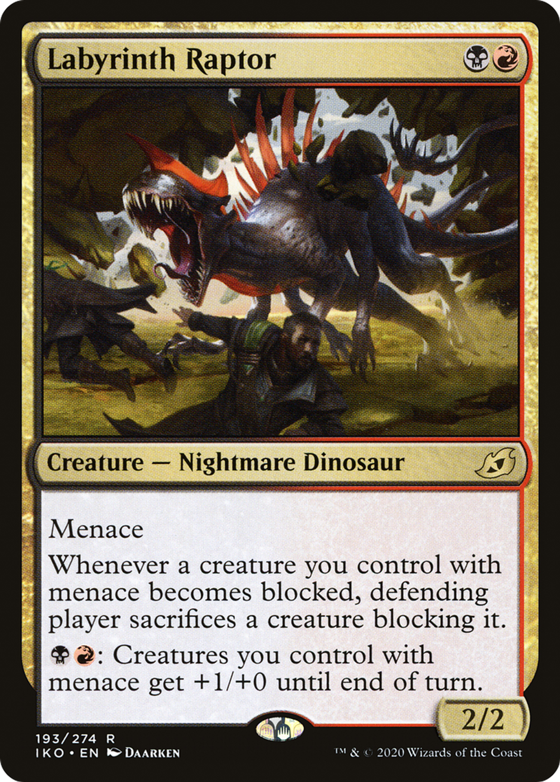 Labyrinth Raptor — Ikoria: Lair of Behemoths — Magic: The Gathering