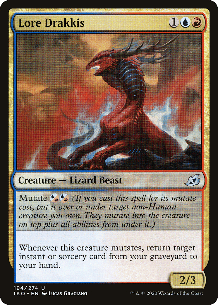 Lore Drakkis — Ikoria: Lair of Behemoths — Magic: The Gathering