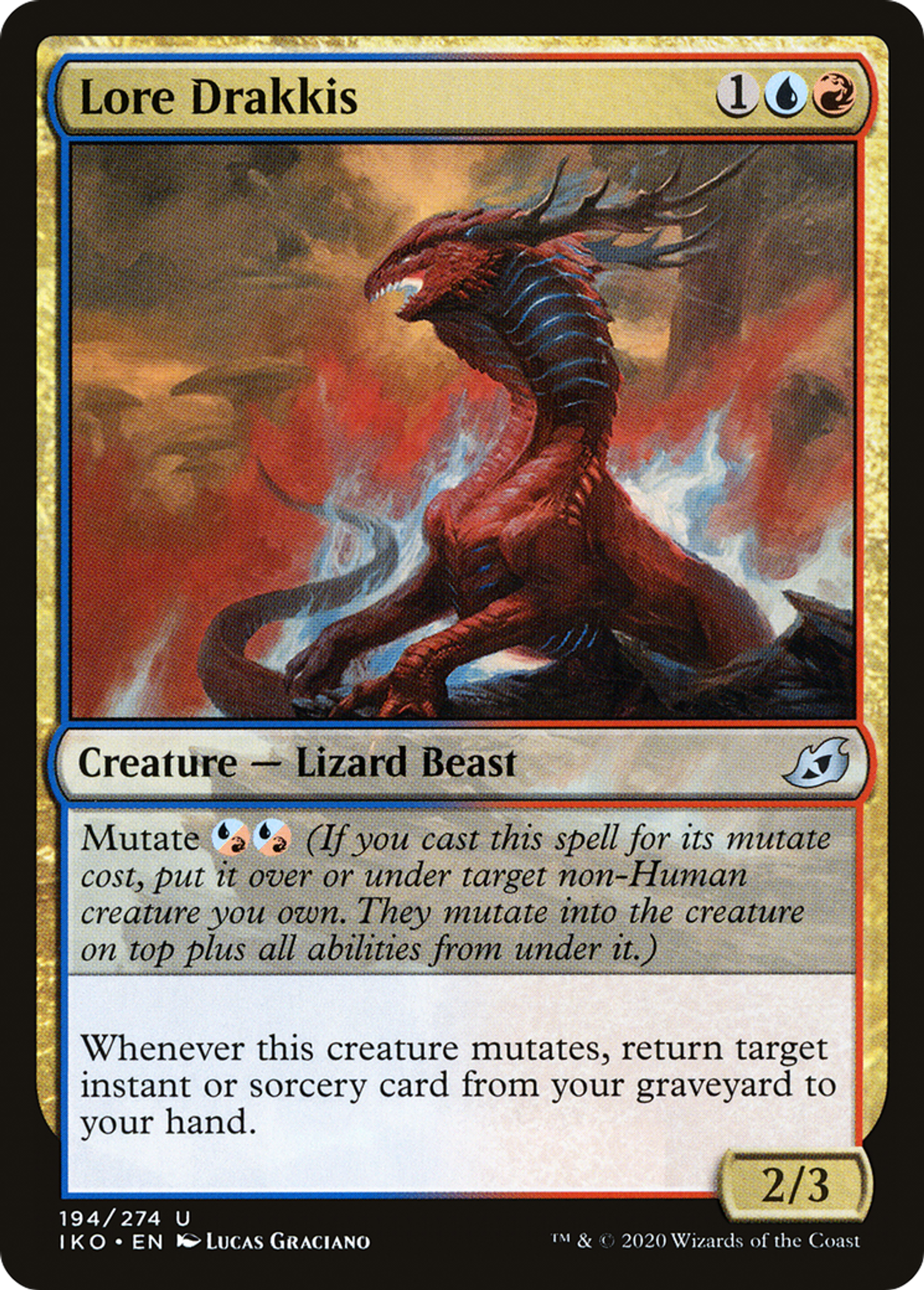 Lore Drakkis — Ikoria: Lair of Behemoths — Magic: The Gathering