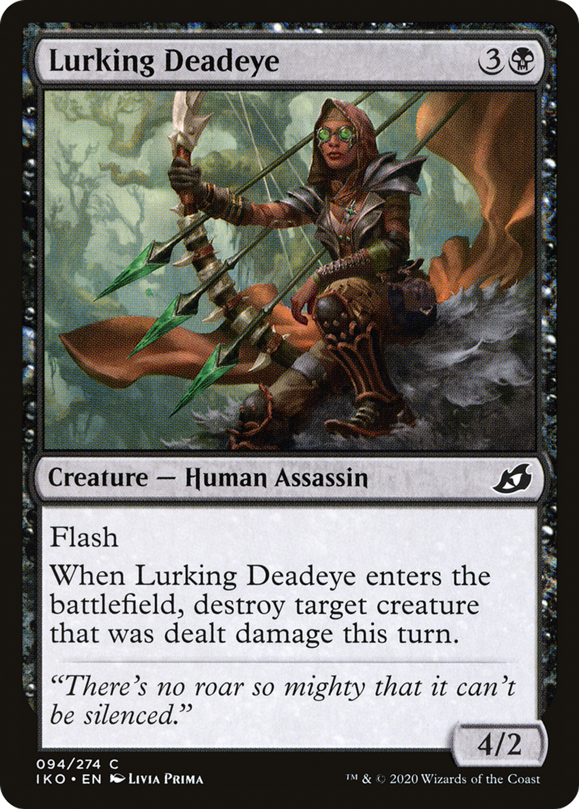 Lurking Deadeye — Ikoria: Lair of Behemoths — Magic: The Gathering