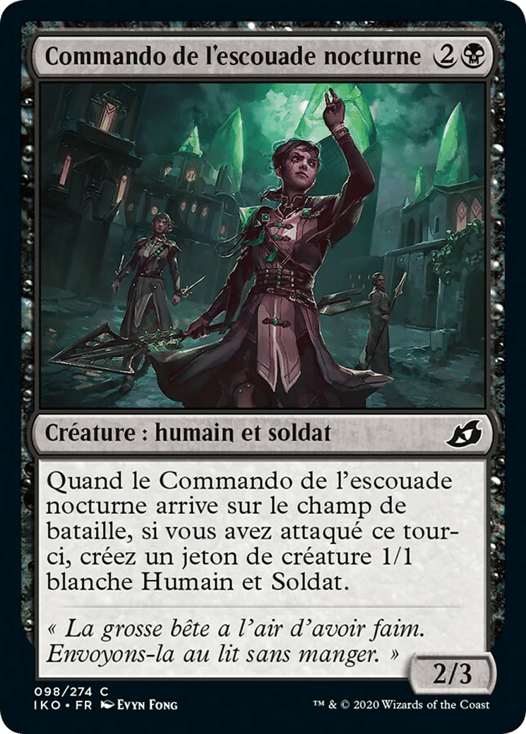 Commando de l'escouade nocturne — Ikoria: Lair of Behemoths — Magic: The Gathering