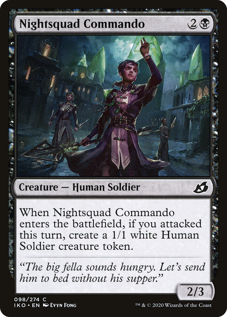 Nightsquad Commando — Ikoria: Lair of Behemoths — Magic: The Gathering
