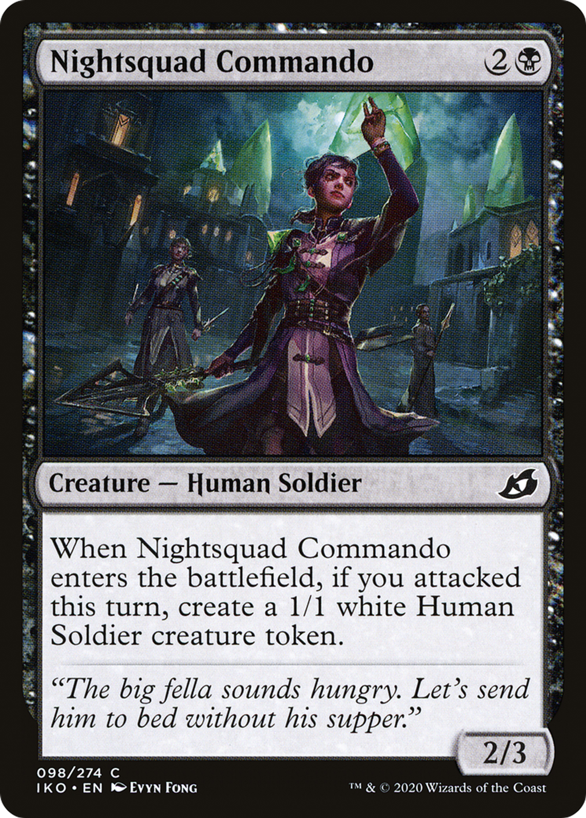 Nightsquad Commando — Ikoria: Lair of Behemoths — Magic: The Gathering