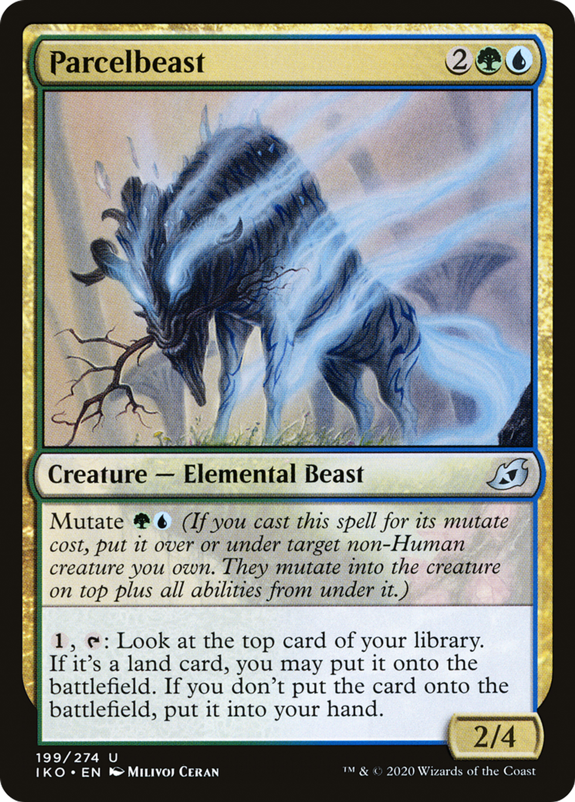 Parcelbeast — Ikoria: Lair of Behemoths — Magic: The Gathering