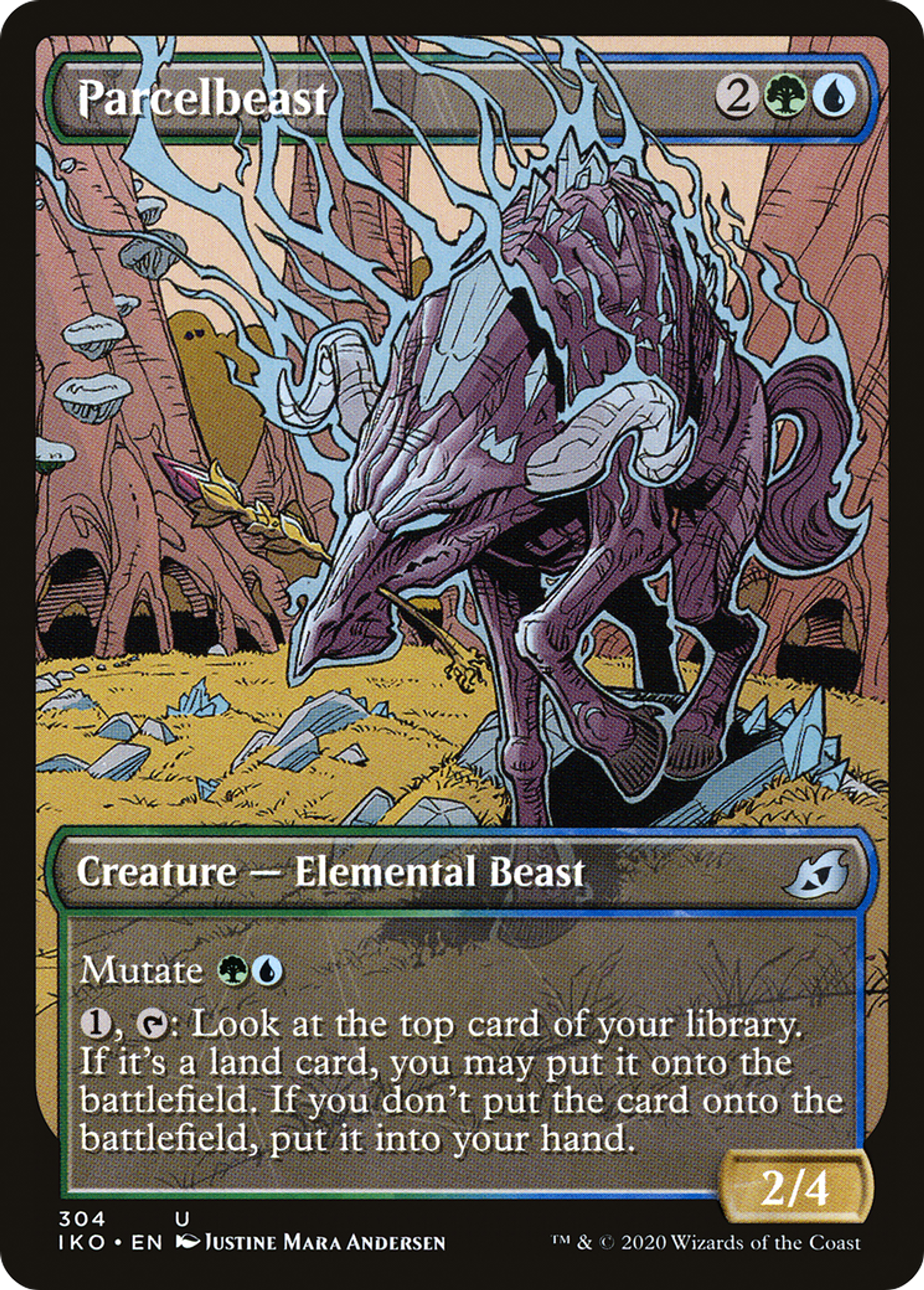 Parcelbeast — Ikoria: Lair of Behemoths — Magic: The Gathering