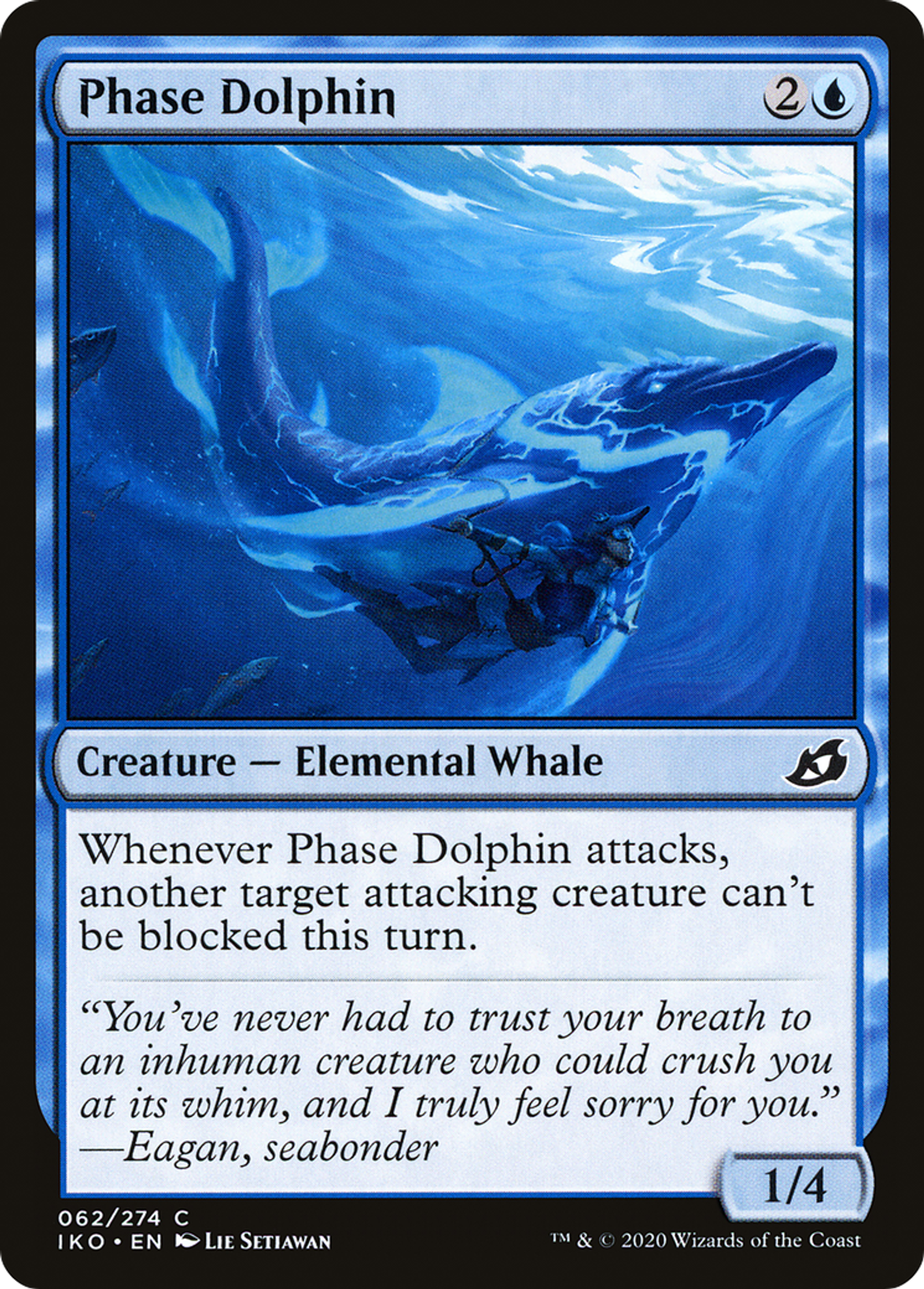 Phase Dolphin — Ikoria: Lair of Behemoths — Magic: The Gathering