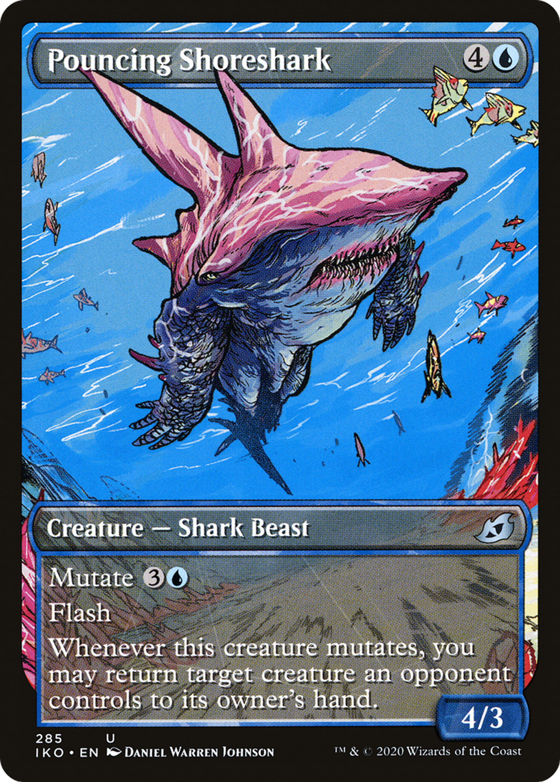Pouncing Shoreshark — Ikoria: Lair of Behemoths — Magic: The Gathering