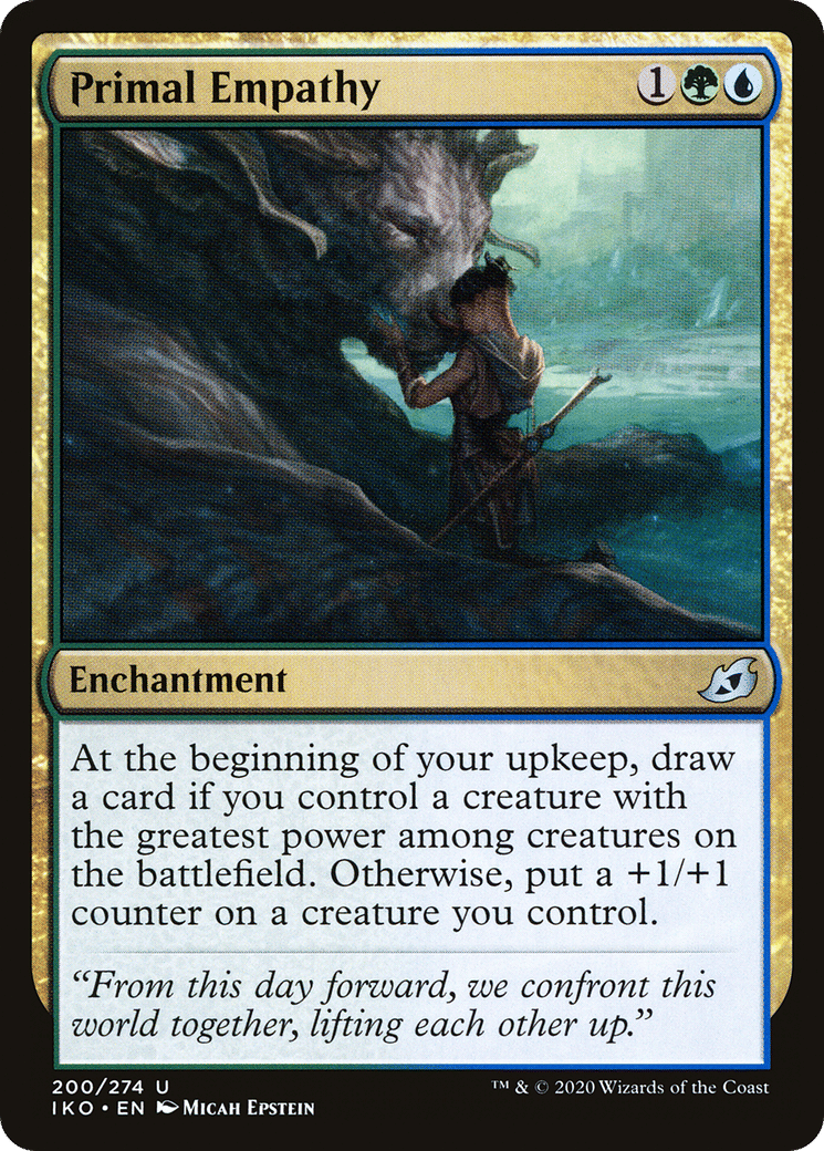 Primal Empathy — Ikoria: Lair of Behemoths — Magic: The Gathering