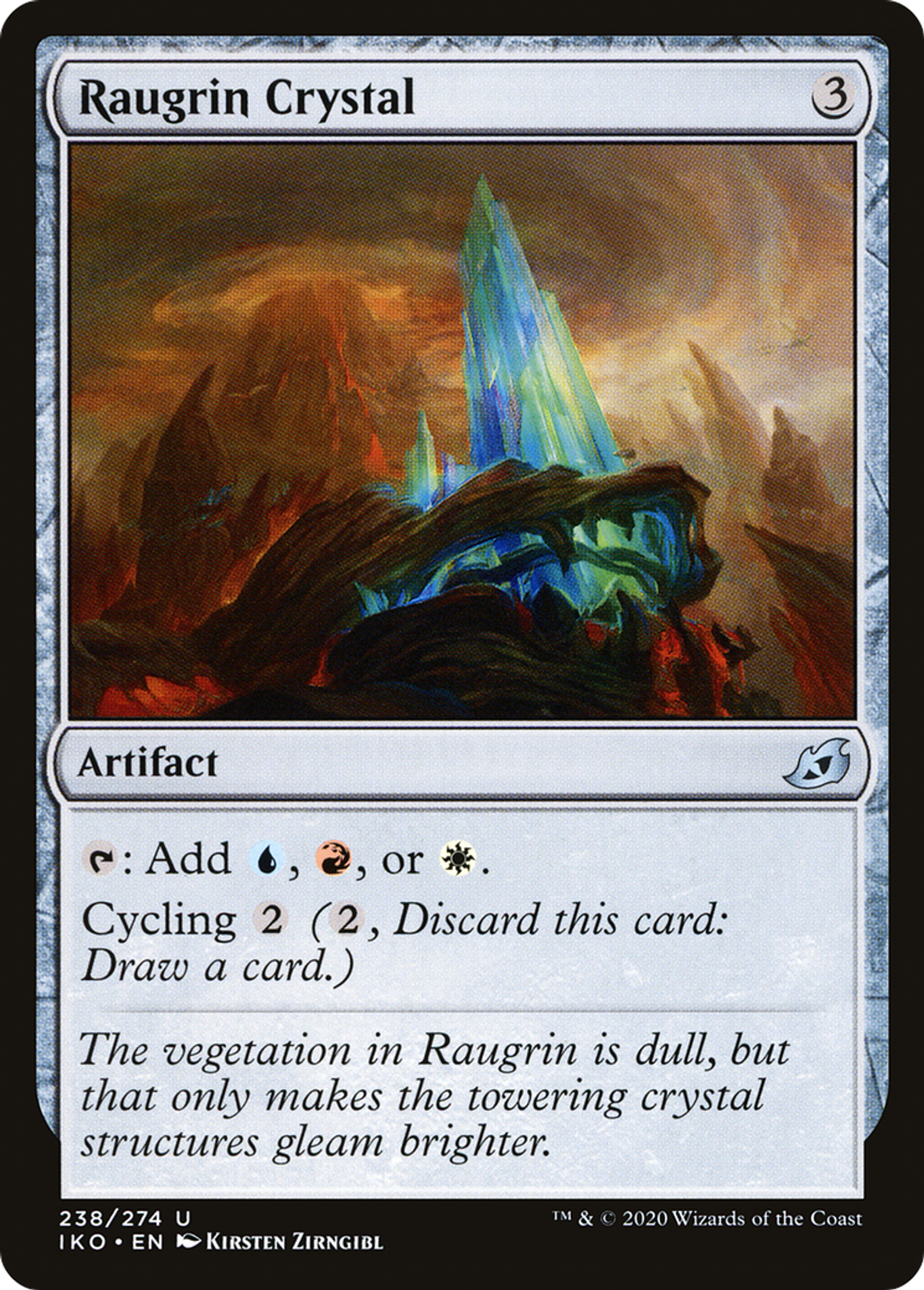 Raugrin Crystal — Ikoria: Lair of Behemoths — Magic: The Gathering