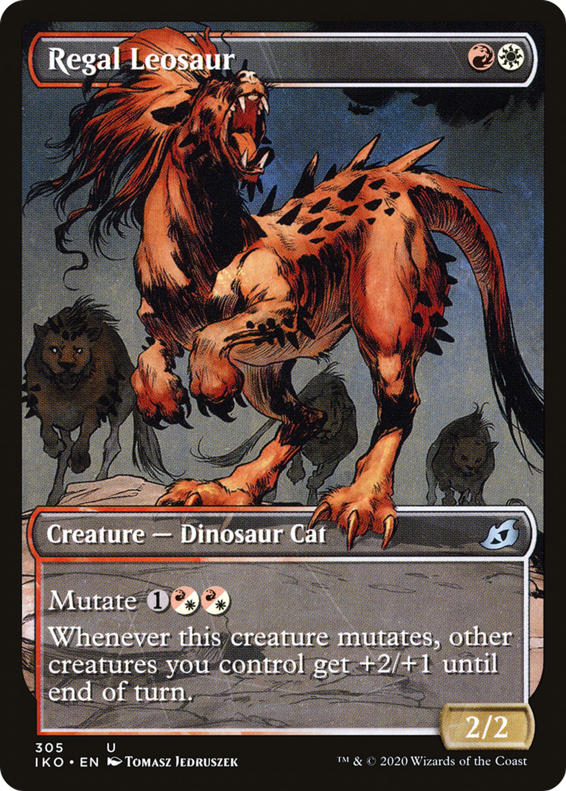 Regal Leosaur — Ikoria: Lair of Behemoths — Magic: The Gathering