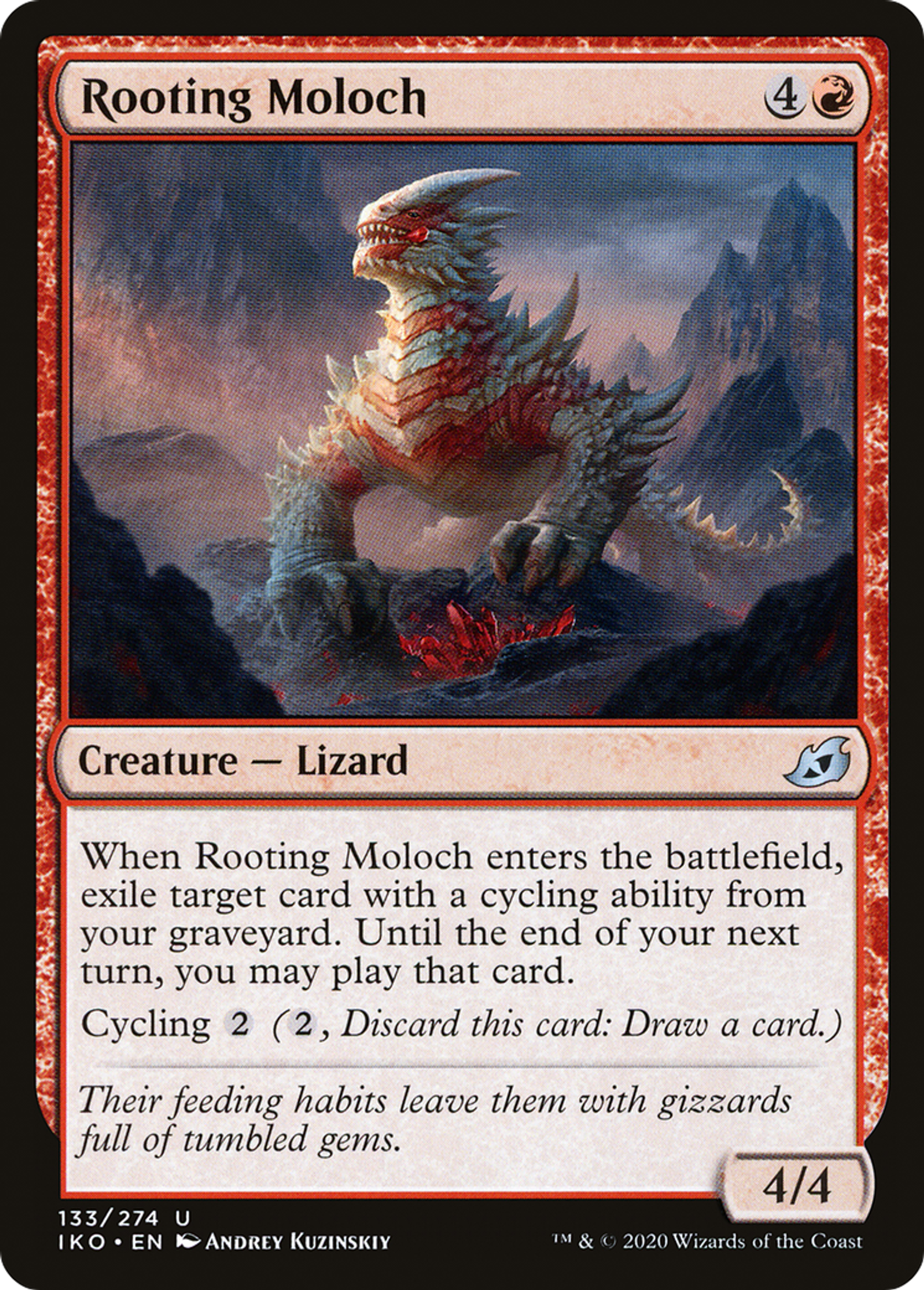 Rooting Moloch — Ikoria: Lair of Behemoths — Magic: The Gathering