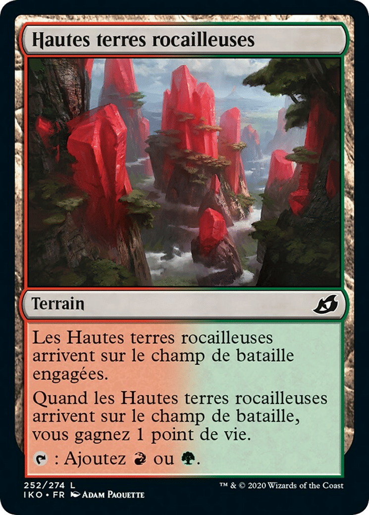 Hautes terres rocailleuses — Ikoria: Lair of Behemoths — Magic: The Gathering