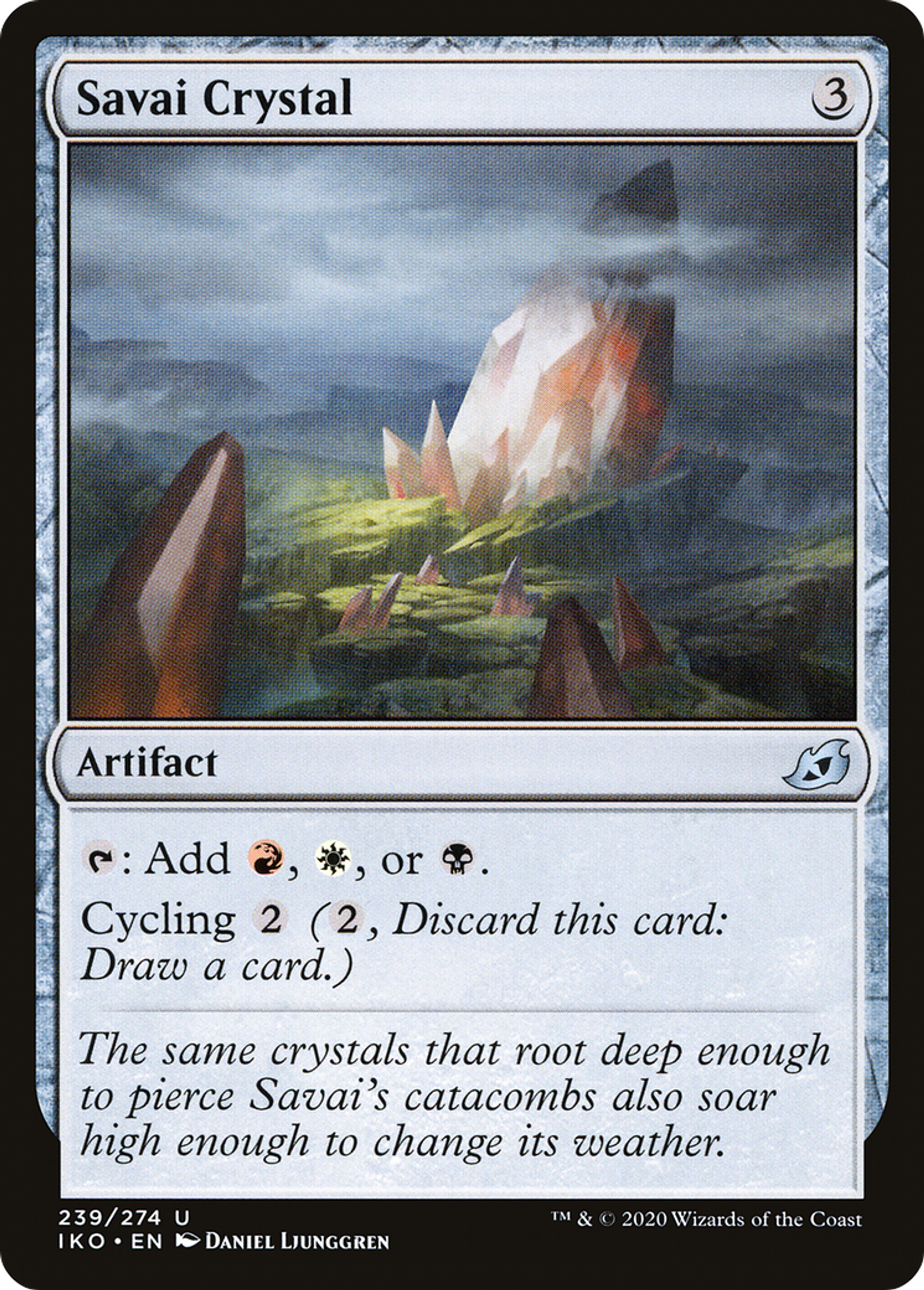 Savai Crystal — Ikoria: Lair of Behemoths — Magic: The Gathering
