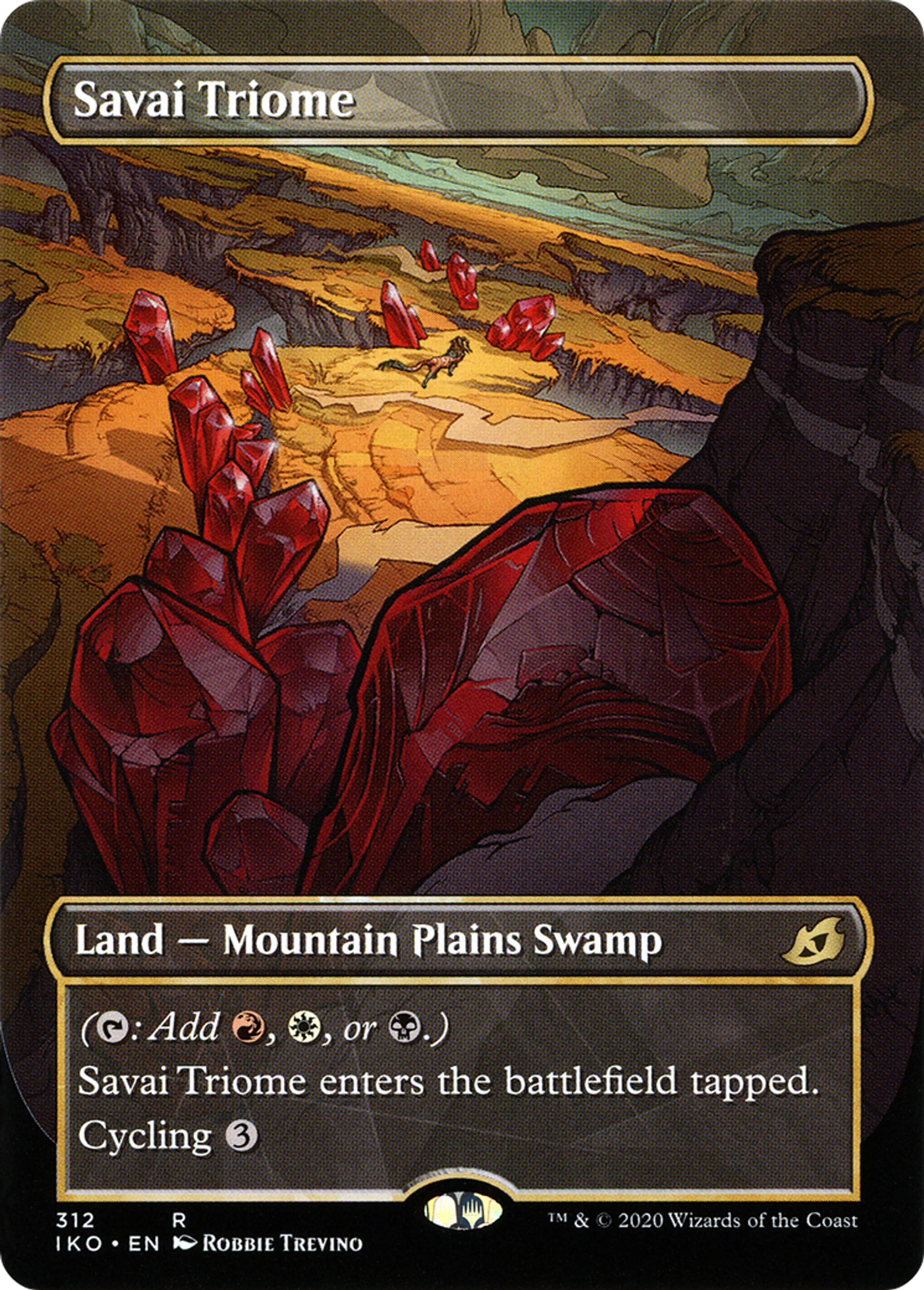 Savai Triome — Ikoria: Lair of Behemoths — Magic: The Gathering
