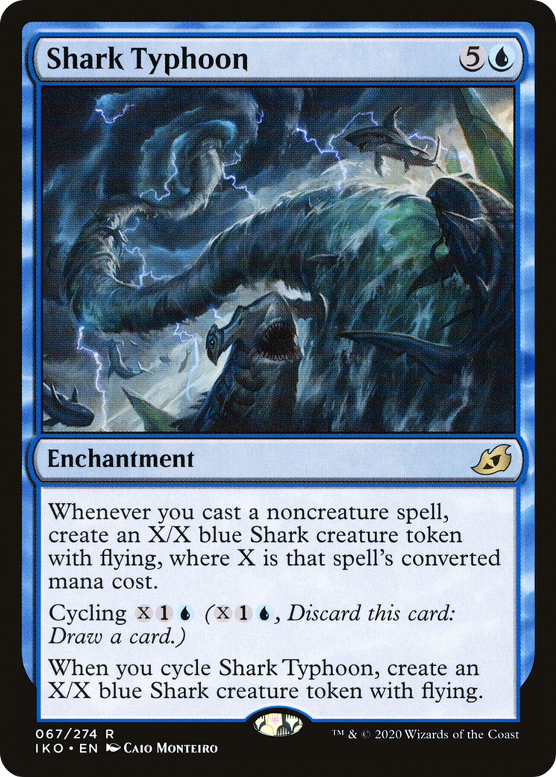 Typhon de requins — Ikoria: Lair of Behemoths — Magic: The Gathering