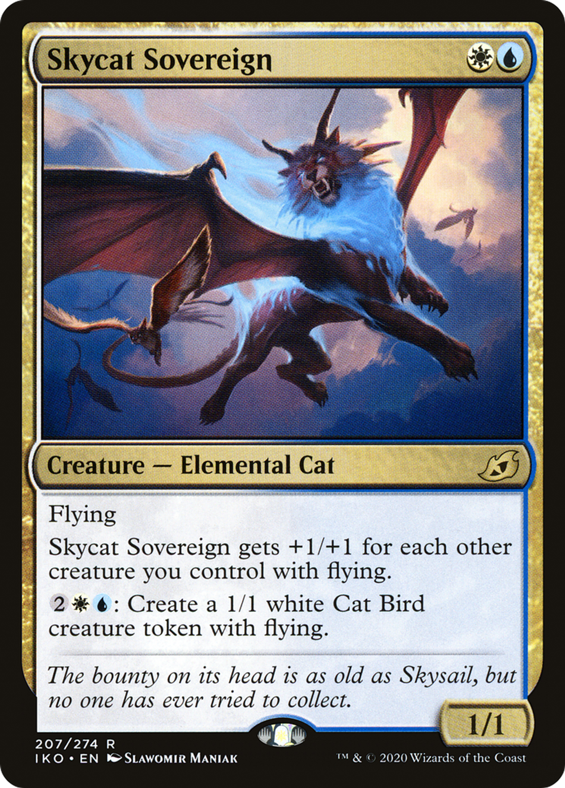 Souverain des félins célestes — Ikoria: Lair of Behemoths — Magic: The Gathering