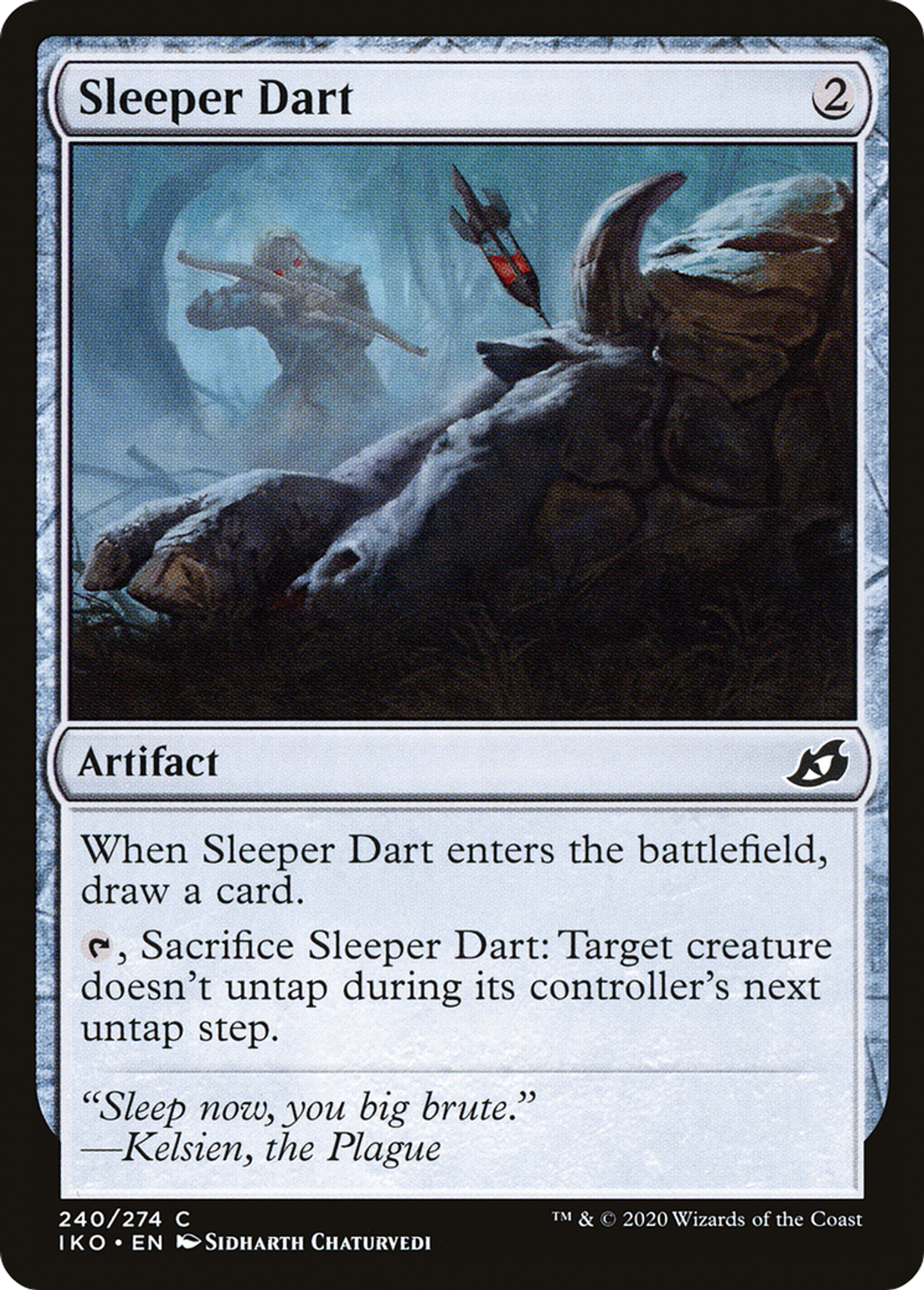 Fléchette soporifique — Ikoria: Lair of Behemoths — Magic: The Gathering