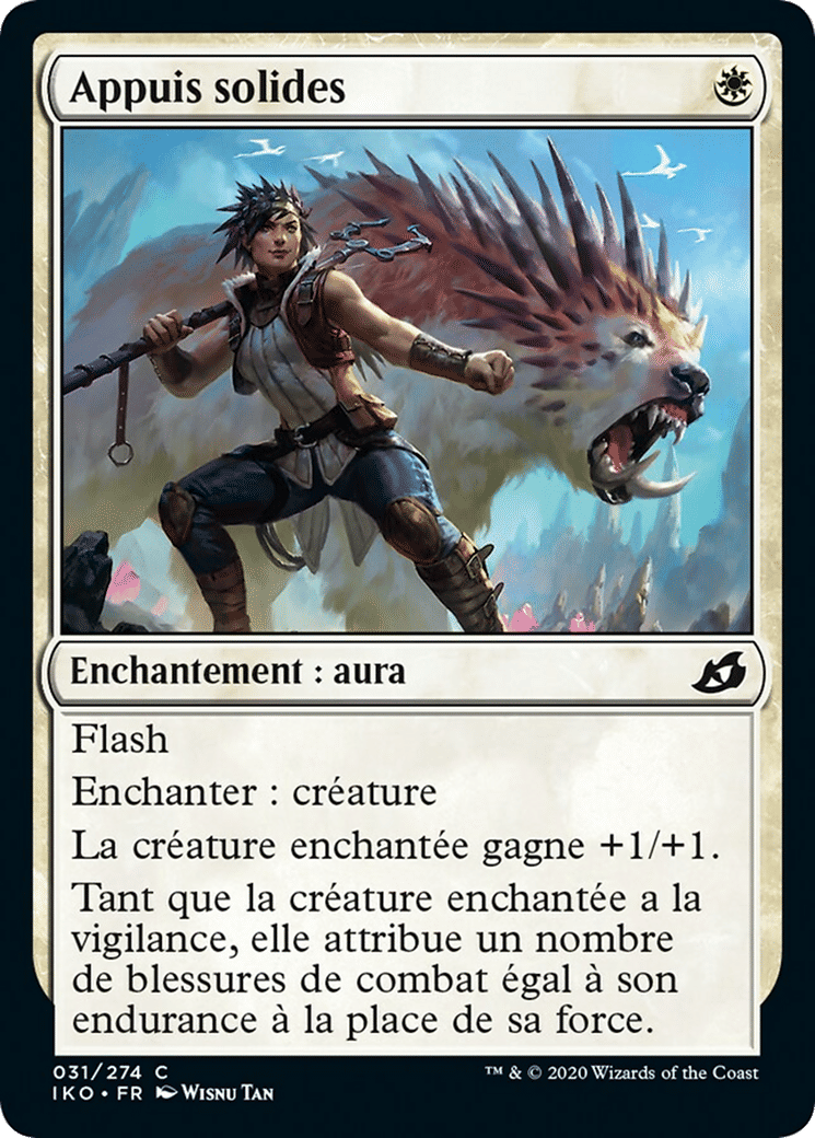 Appuis solides — Ikoria: Lair of Behemoths — Magic: The Gathering