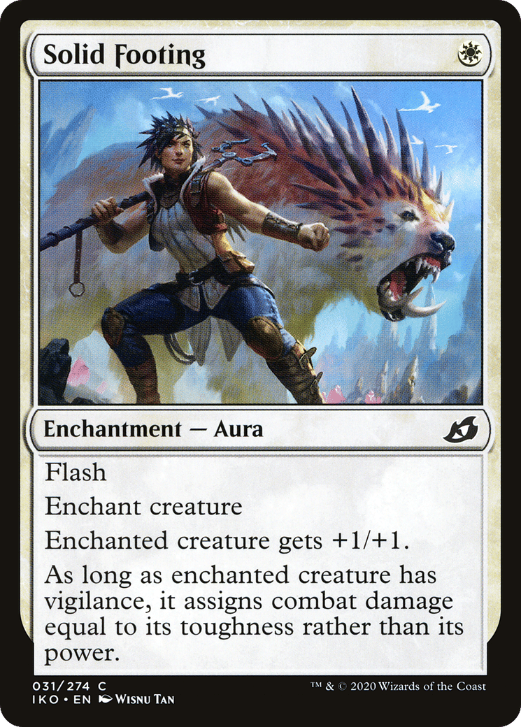 Solid Footing — Ikoria: Lair of Behemoths — Magic: The Gathering