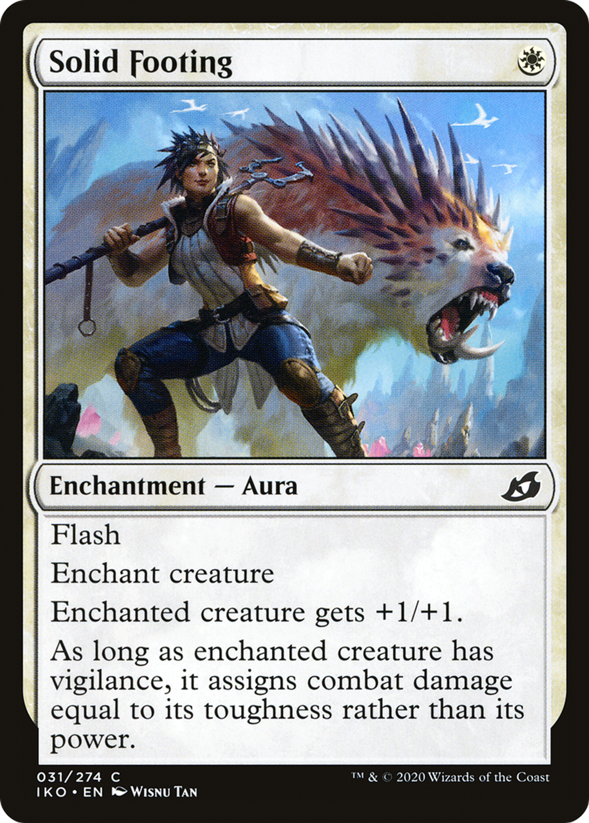 Solid Footing — Ikoria: Lair of Behemoths — Magic: The Gathering
