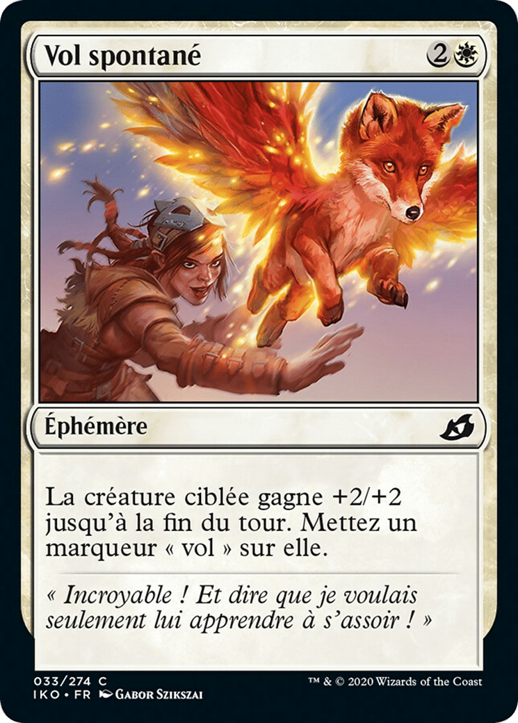 Vol spontané — Ikoria: Lair of Behemoths — Magic: The Gathering
