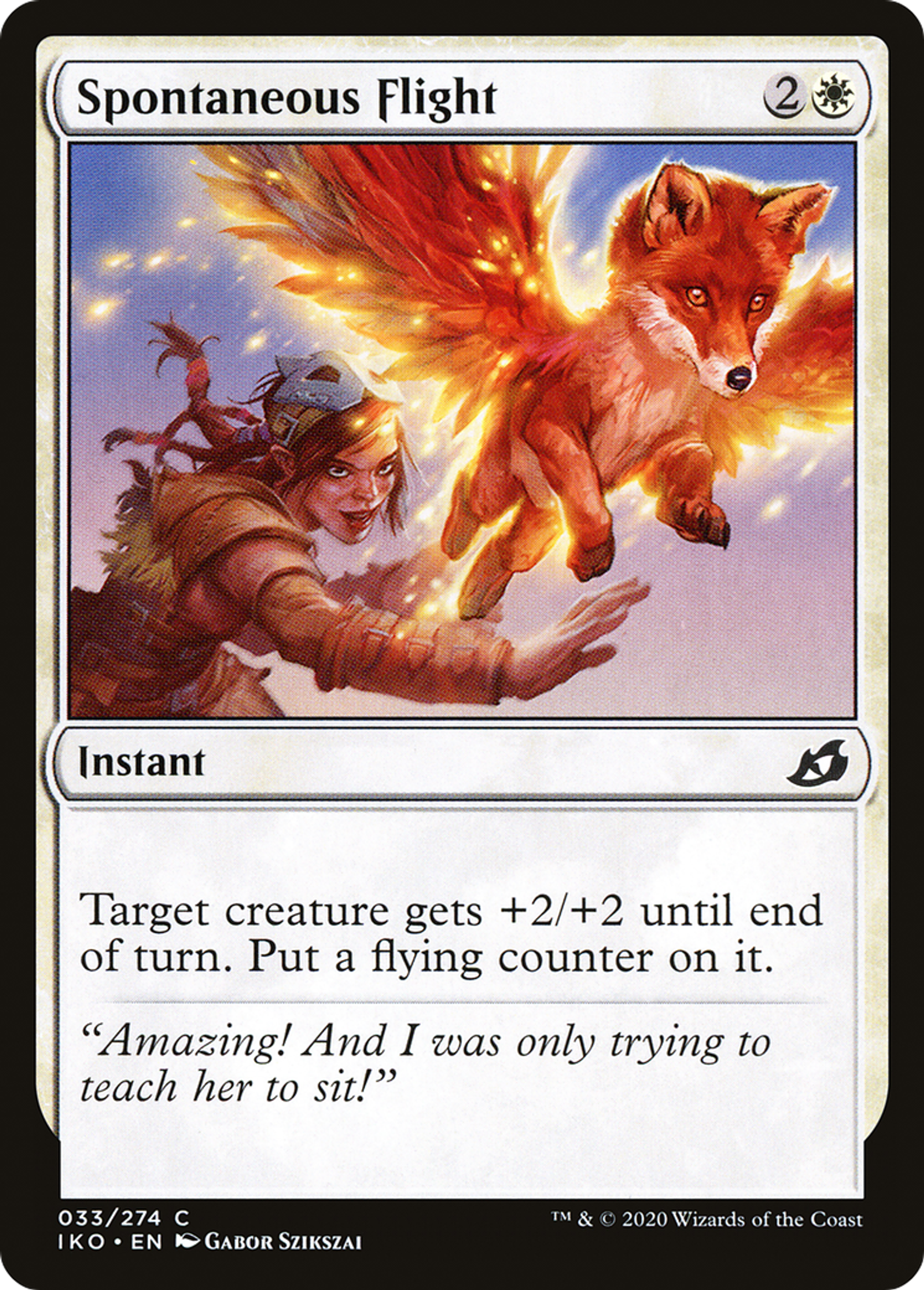 Spontaneous Flight — Ikoria: Lair of Behemoths — Magic: The Gathering