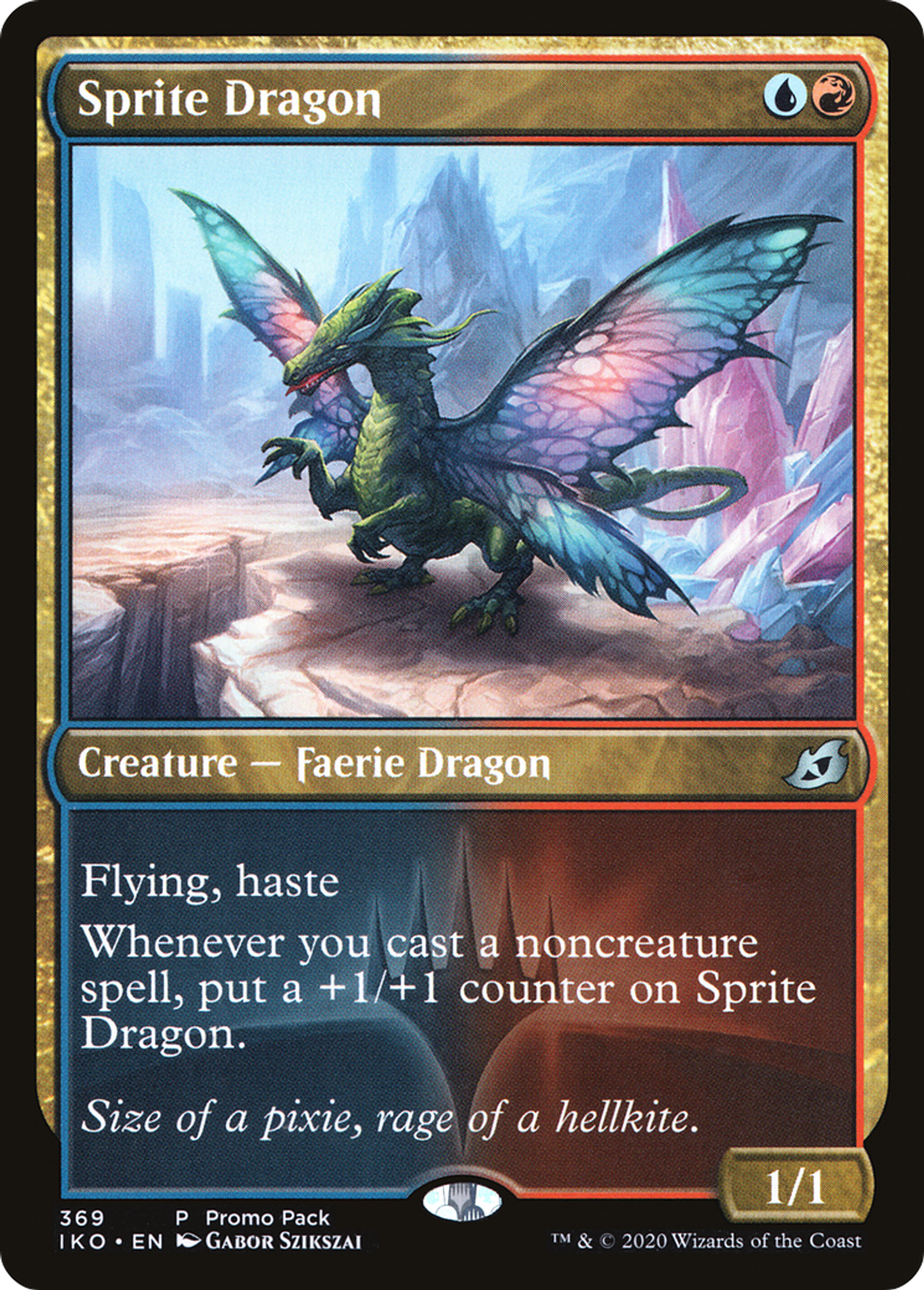 Sprite Dragon — Ikoria: Lair of Behemoths — Magic: The Gathering