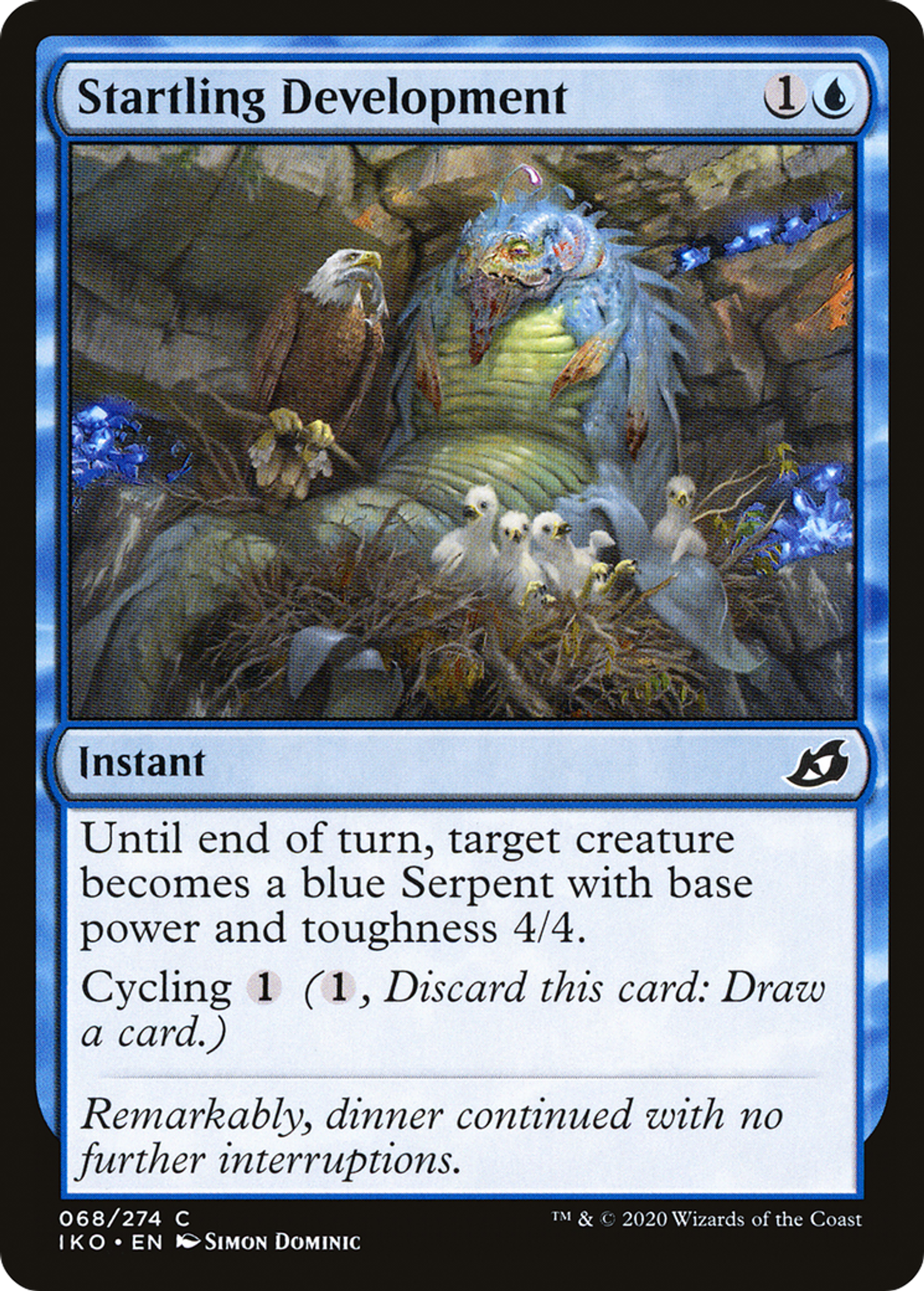 Startling Development — Ikoria: Lair of Behemoths — Magic: The Gathering
