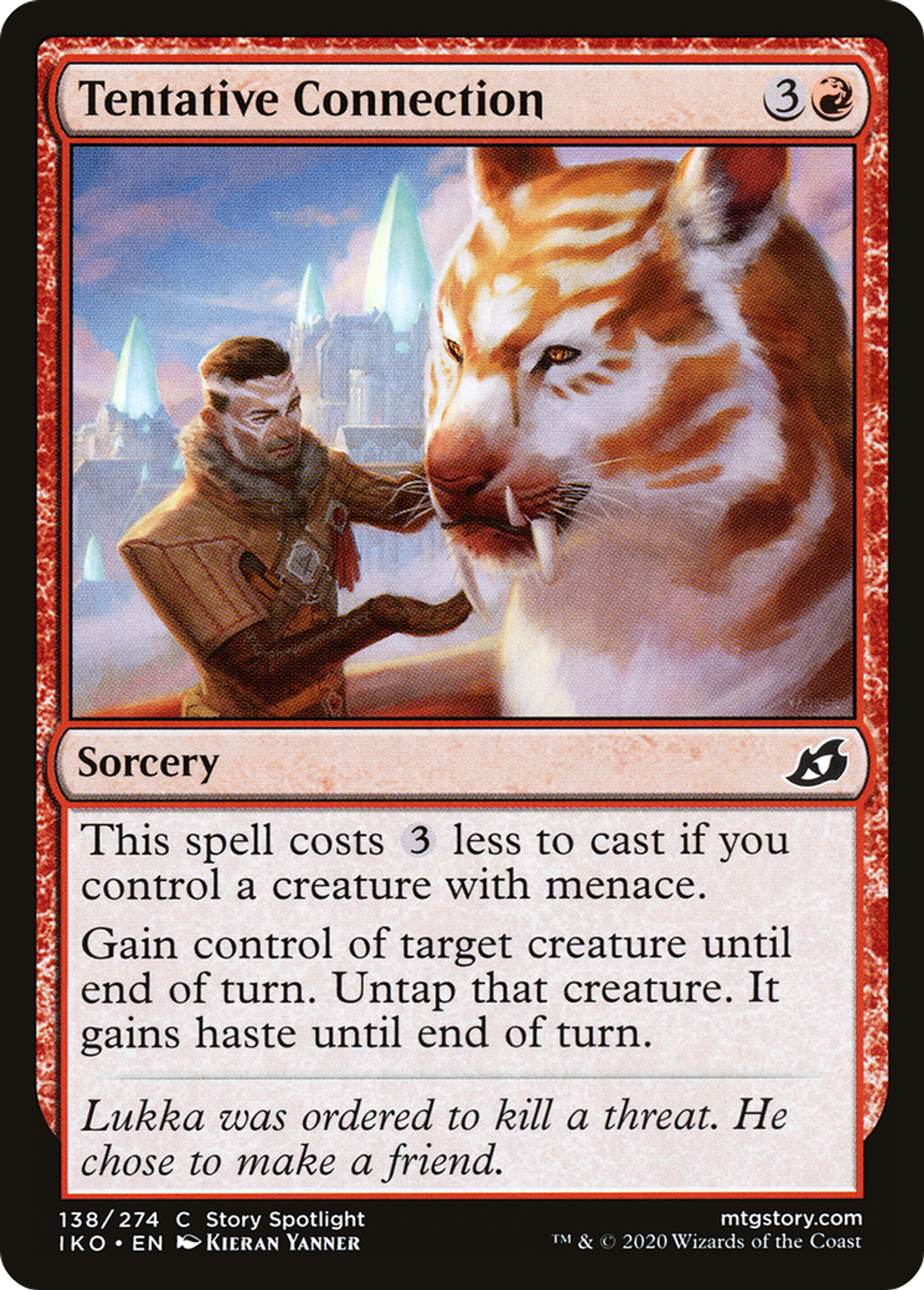 Tentative Connection — Ikoria: Lair of Behemoths — Magic: The Gathering