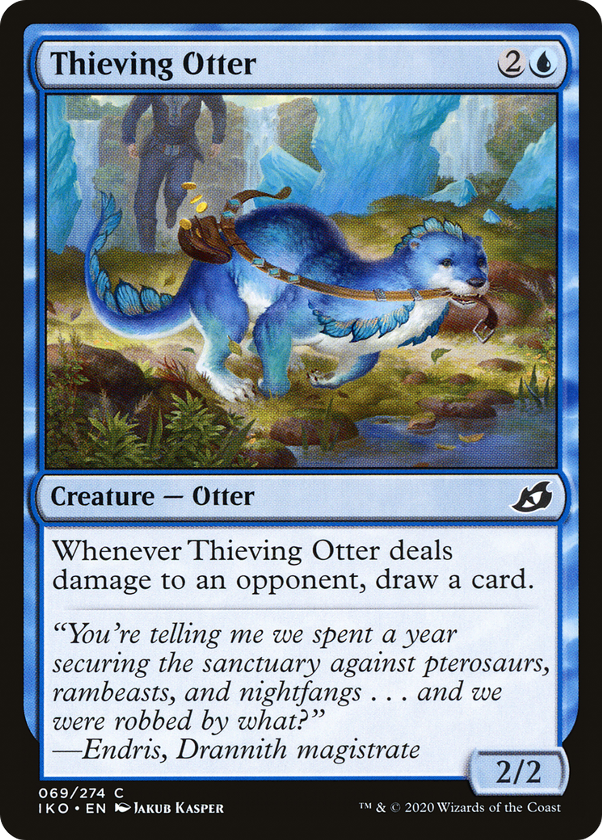 Loutre voleuse — Ikoria: Lair of Behemoths — Magic: The Gathering