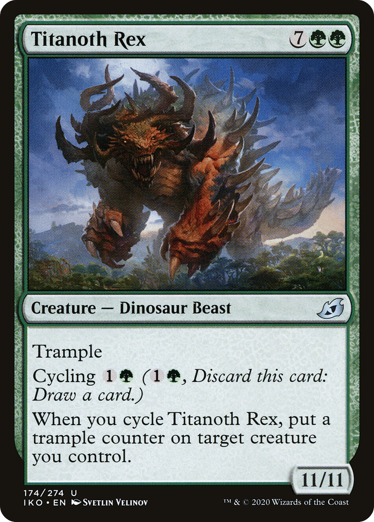 Titanoth Rex — Ikoria: Lair of Behemoths — Magic: The Gathering