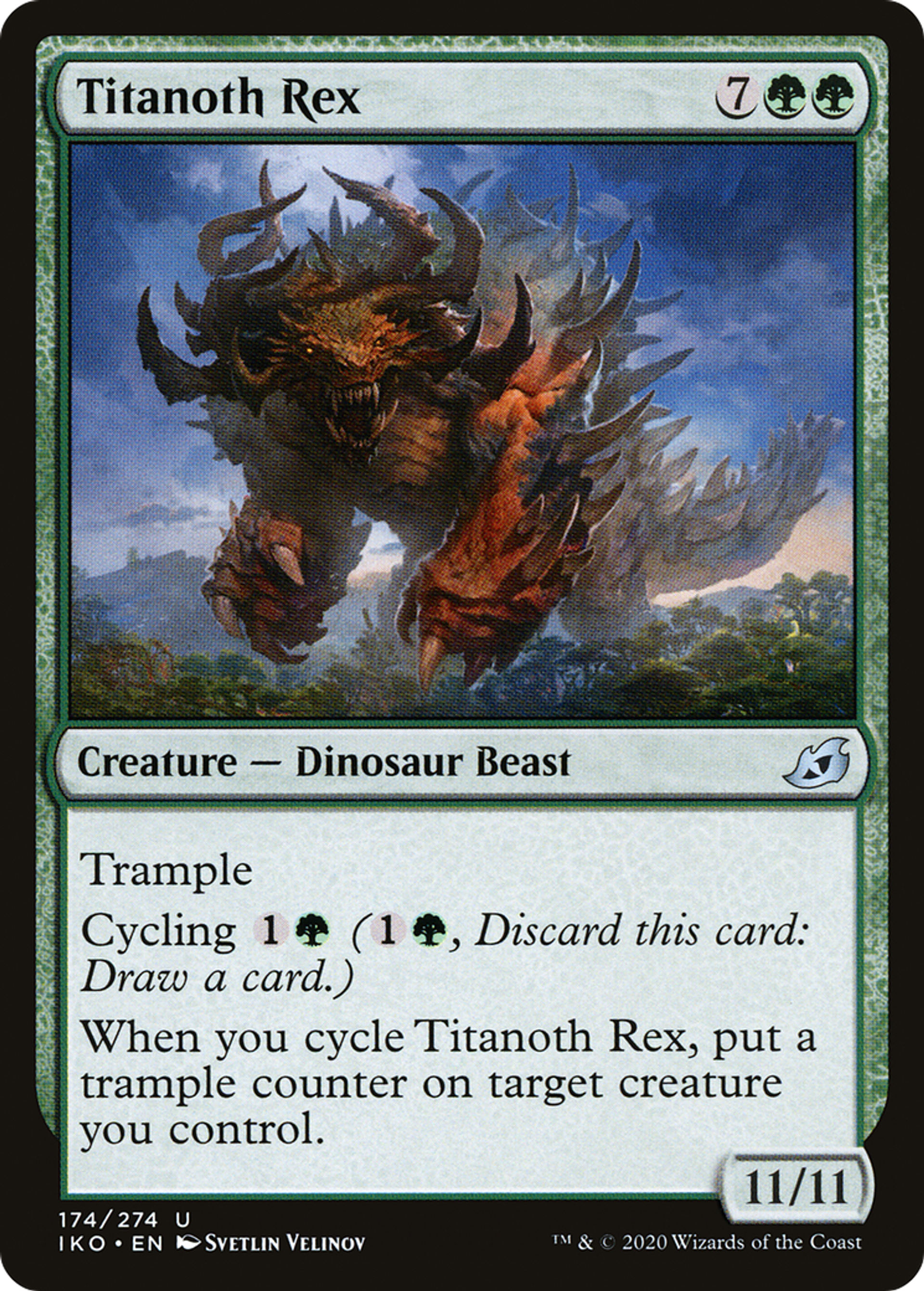 Titanoth Rex — Ikoria: Lair of Behemoths — Magic: The Gathering