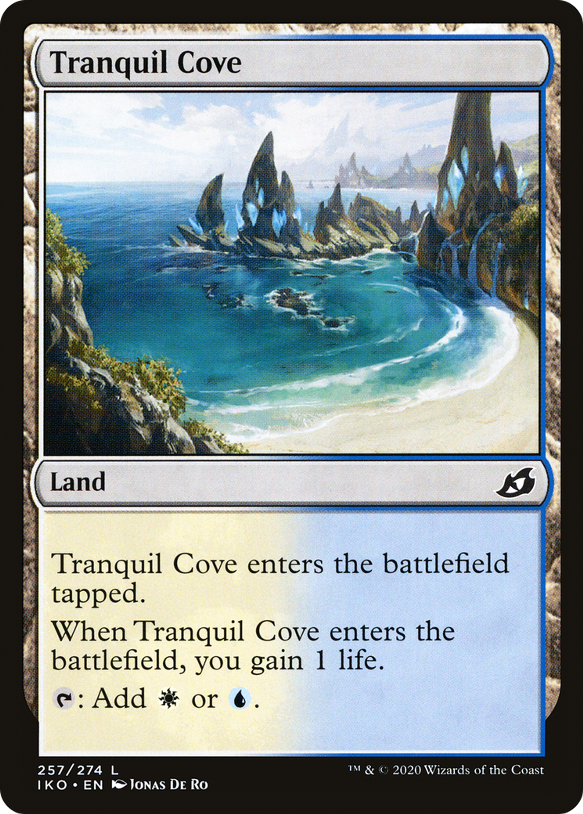 Crique tranquille — Ikoria: Lair of Behemoths — Magic: The Gathering