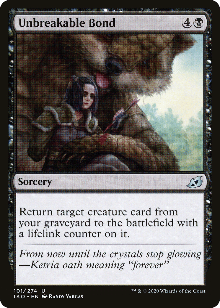 Unbreakable Bond — Ikoria: Lair of Behemoths — Magic: The Gathering