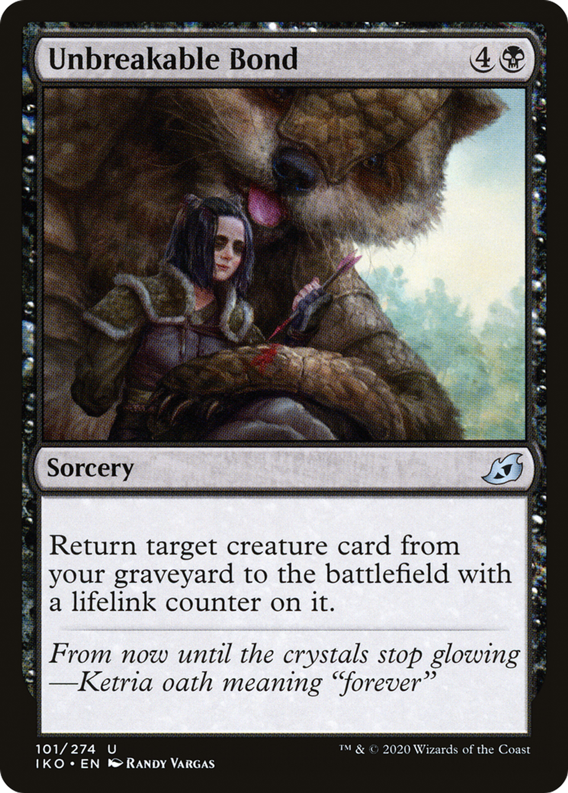 Unbreakable Bond — Ikoria: Lair of Behemoths — Magic: The Gathering