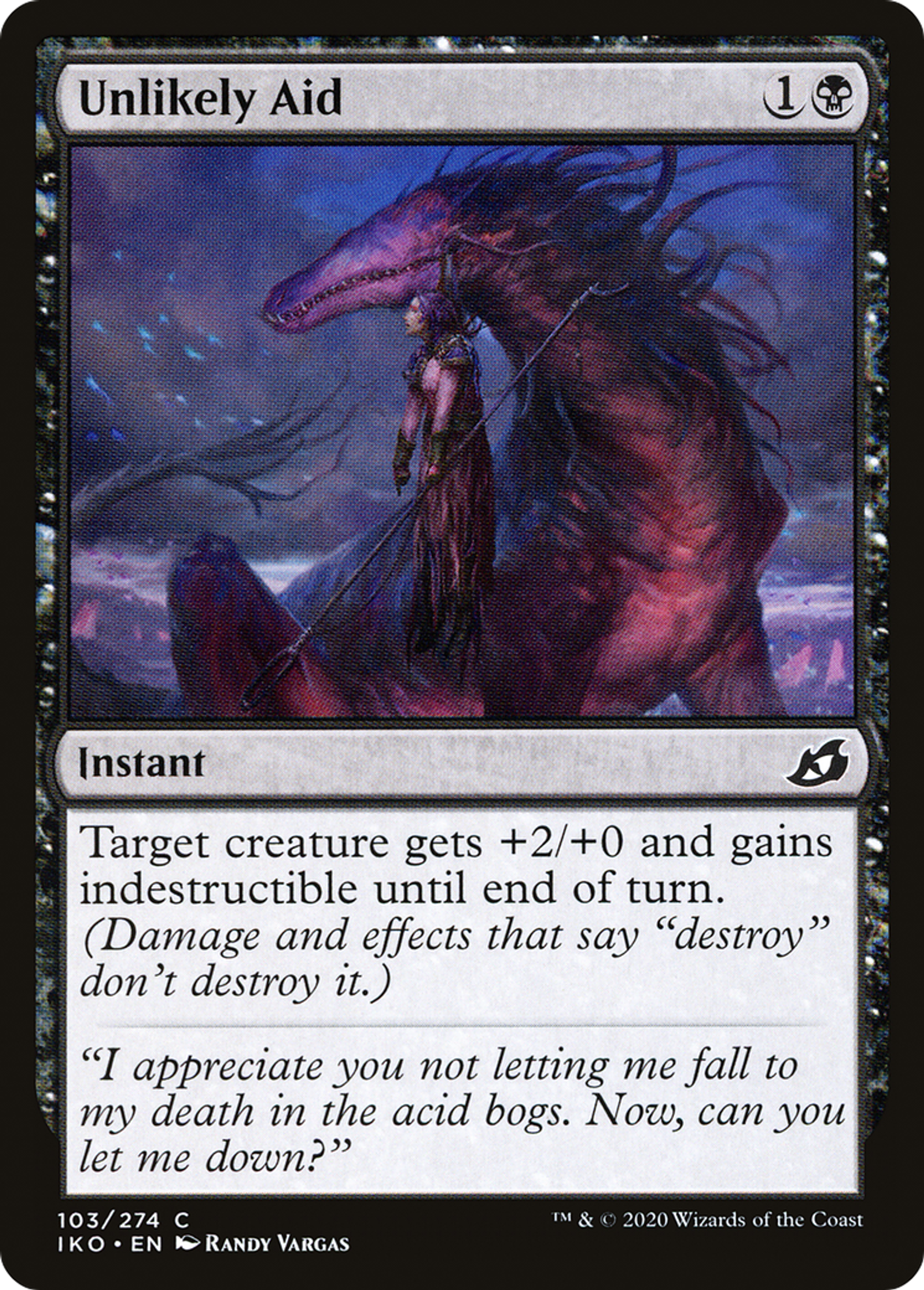 Unlikely Aid — Ikoria: Lair of Behemoths — Magic: The Gathering