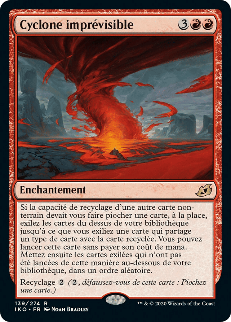 Cyclone imprévisible — Ikoria: Lair of Behemoths — Magic: The Gathering