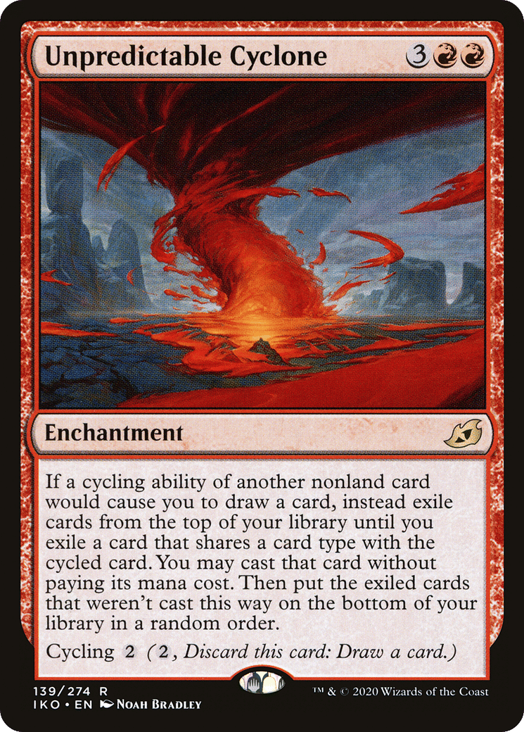 Unpredictable Cyclone — Ikoria: Lair of Behemoths — Magic: The Gathering