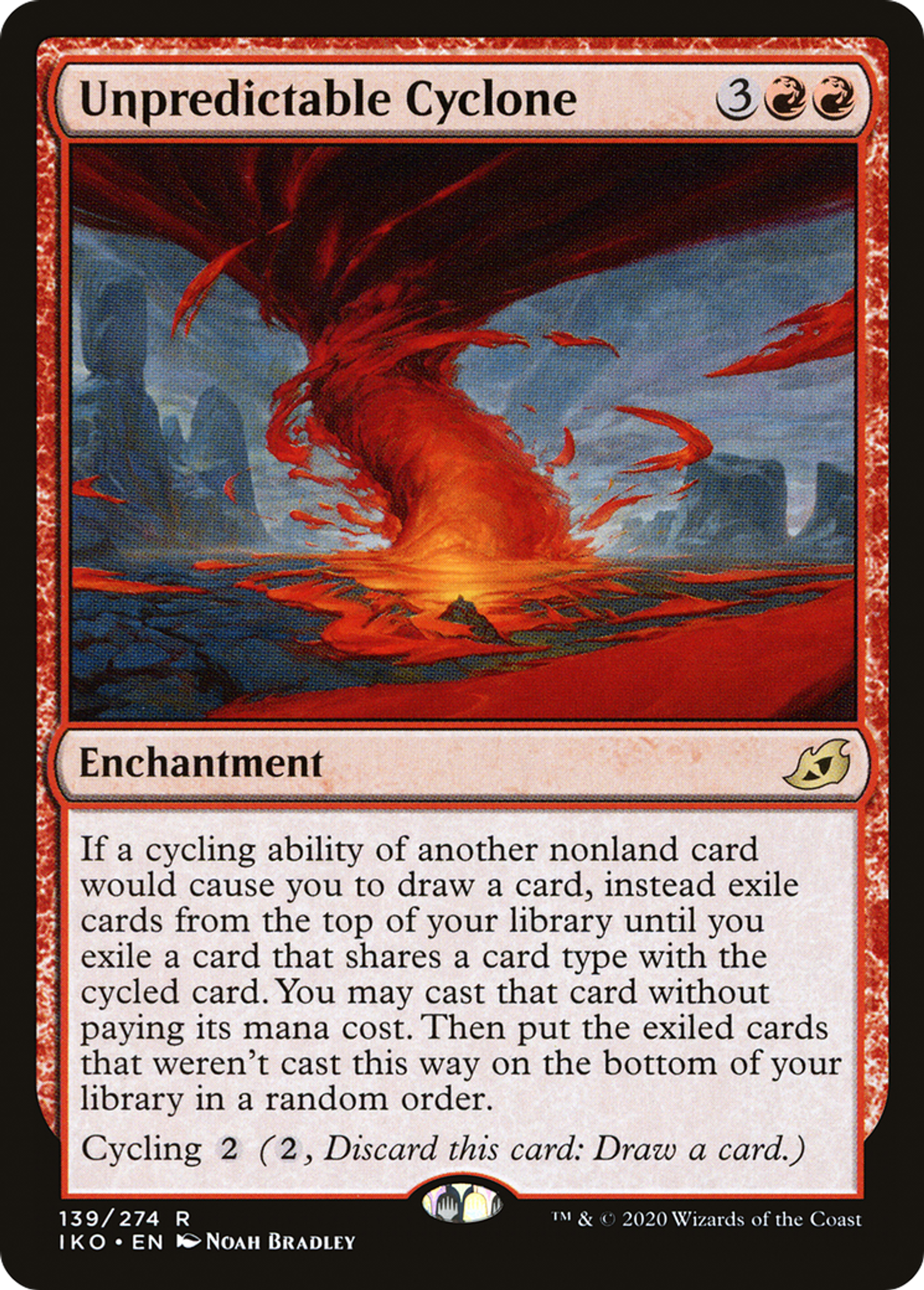 Unpredictable Cyclone — Ikoria: Lair of Behemoths — Magic: The Gathering