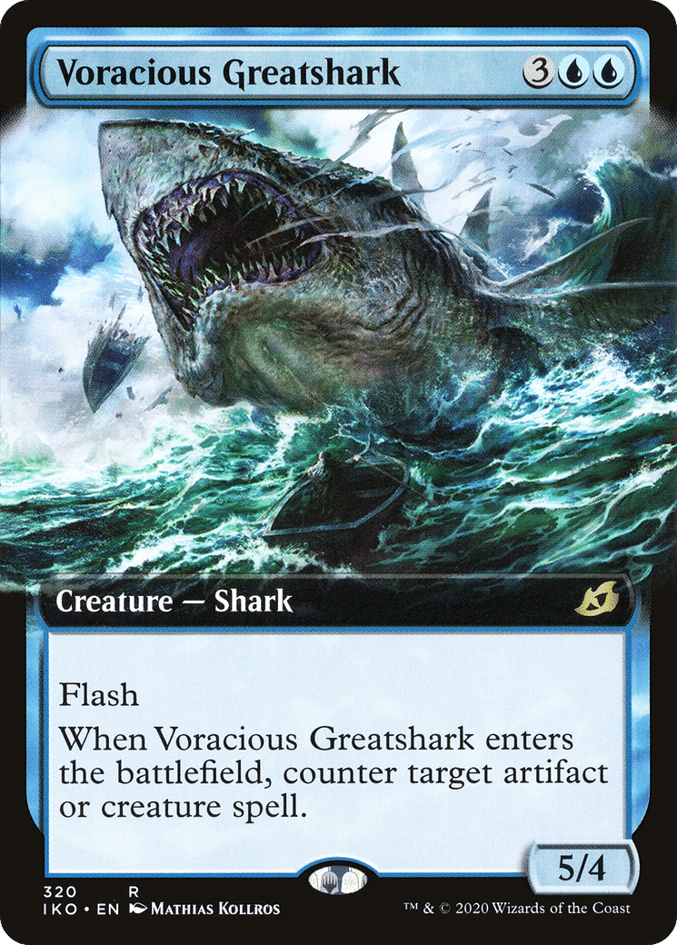 Voracious Greatshark — Ikoria: Lair of Behemoths — Magic: The Gathering