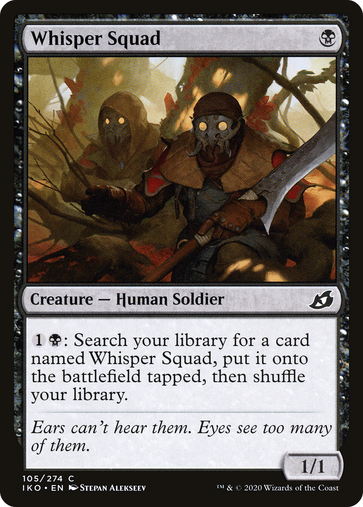 Whisper Squad — Ikoria: Lair of Behemoths — Magic: The Gathering