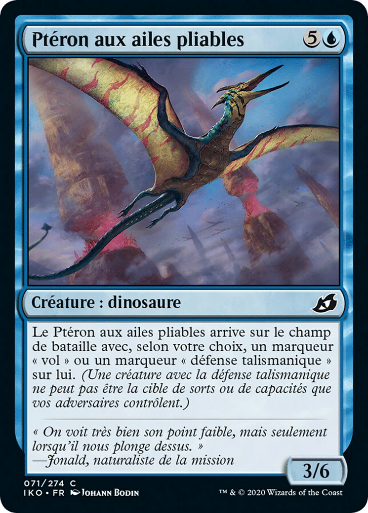 Ptéron aux ailes pliables — Ikoria: Lair of Behemoths — Magic: The Gathering