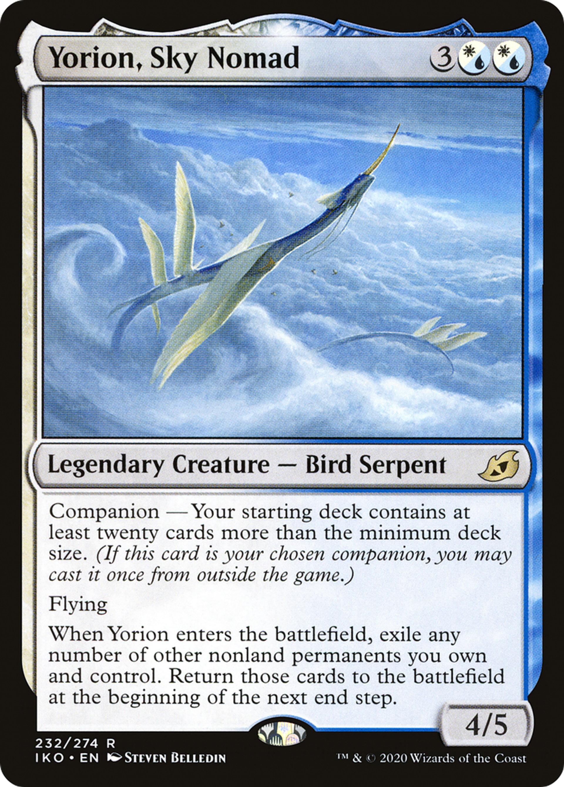 Yorion, nomade céleste — Ikoria: Lair of Behemoths — Magic: The Gathering