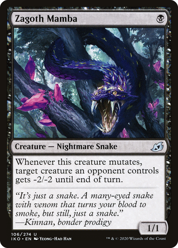 Zagoth Mamba — Ikoria: Lair of Behemoths — Magic: The Gathering