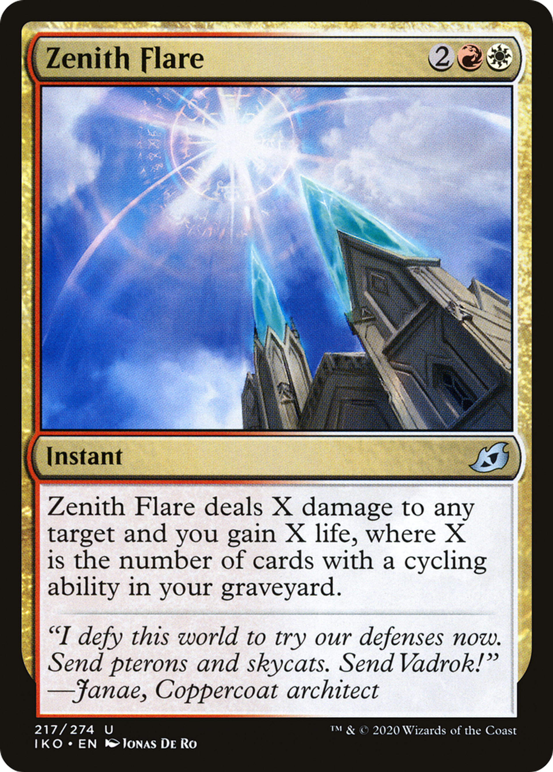 Zenith Flare — Ikoria: Lair of Behemoths — Magic: The Gathering