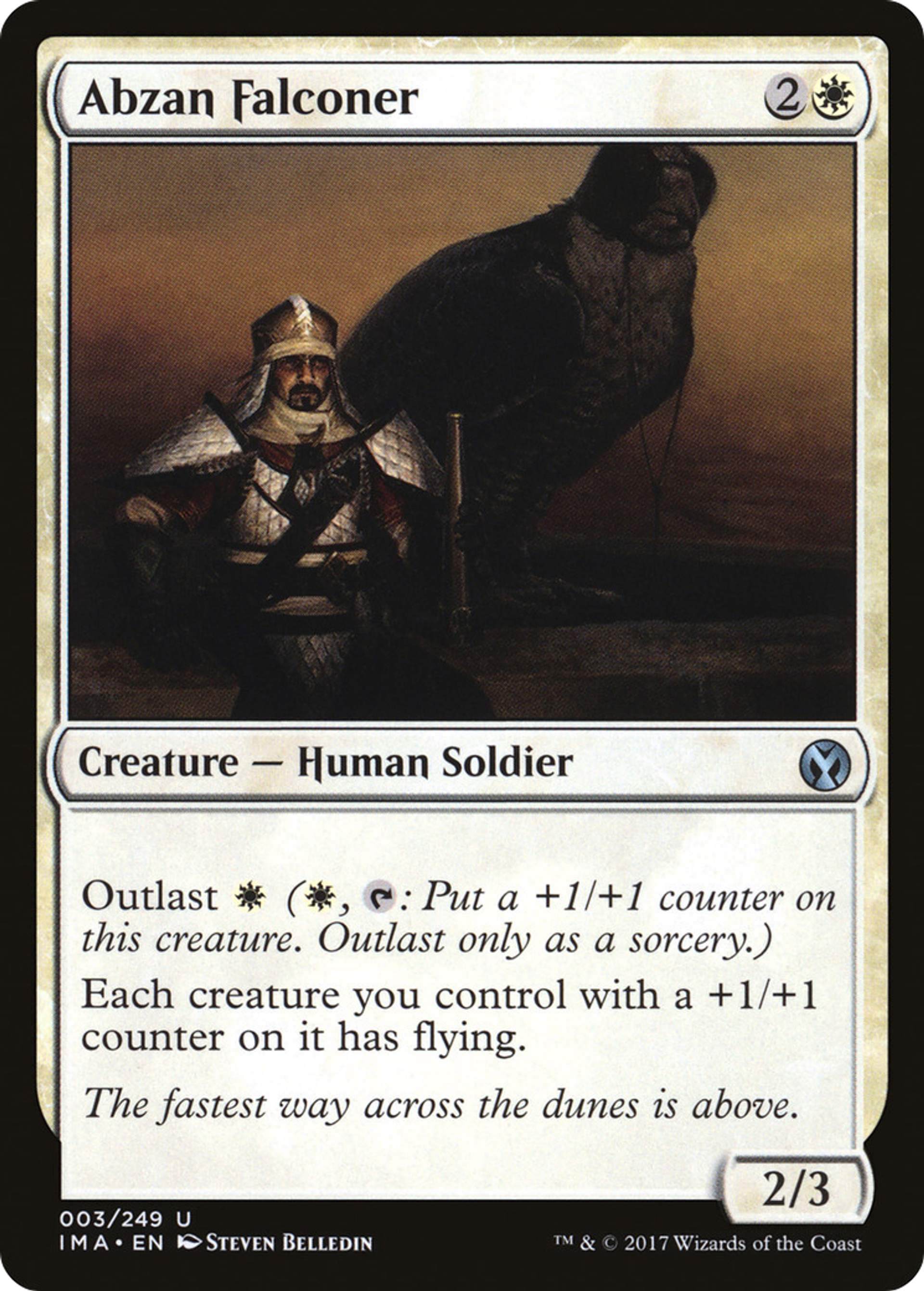 Abzan Falconer — Iconic Masters — Magic: The Gathering