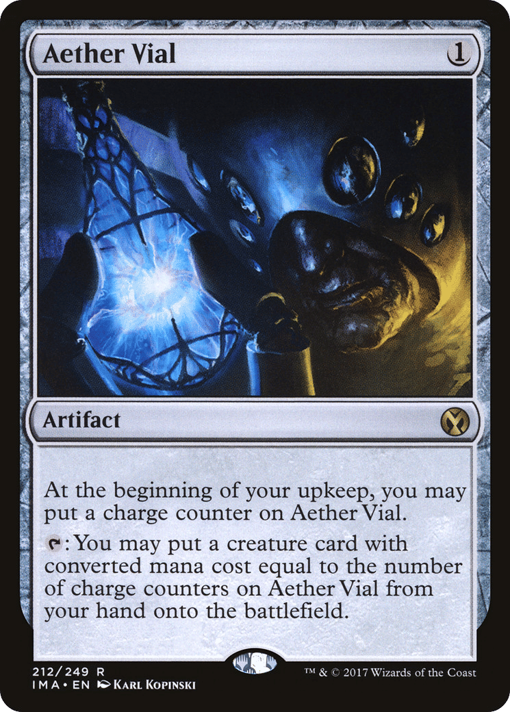 Fiole d'Aether — Iconic Masters — Magic: The Gathering