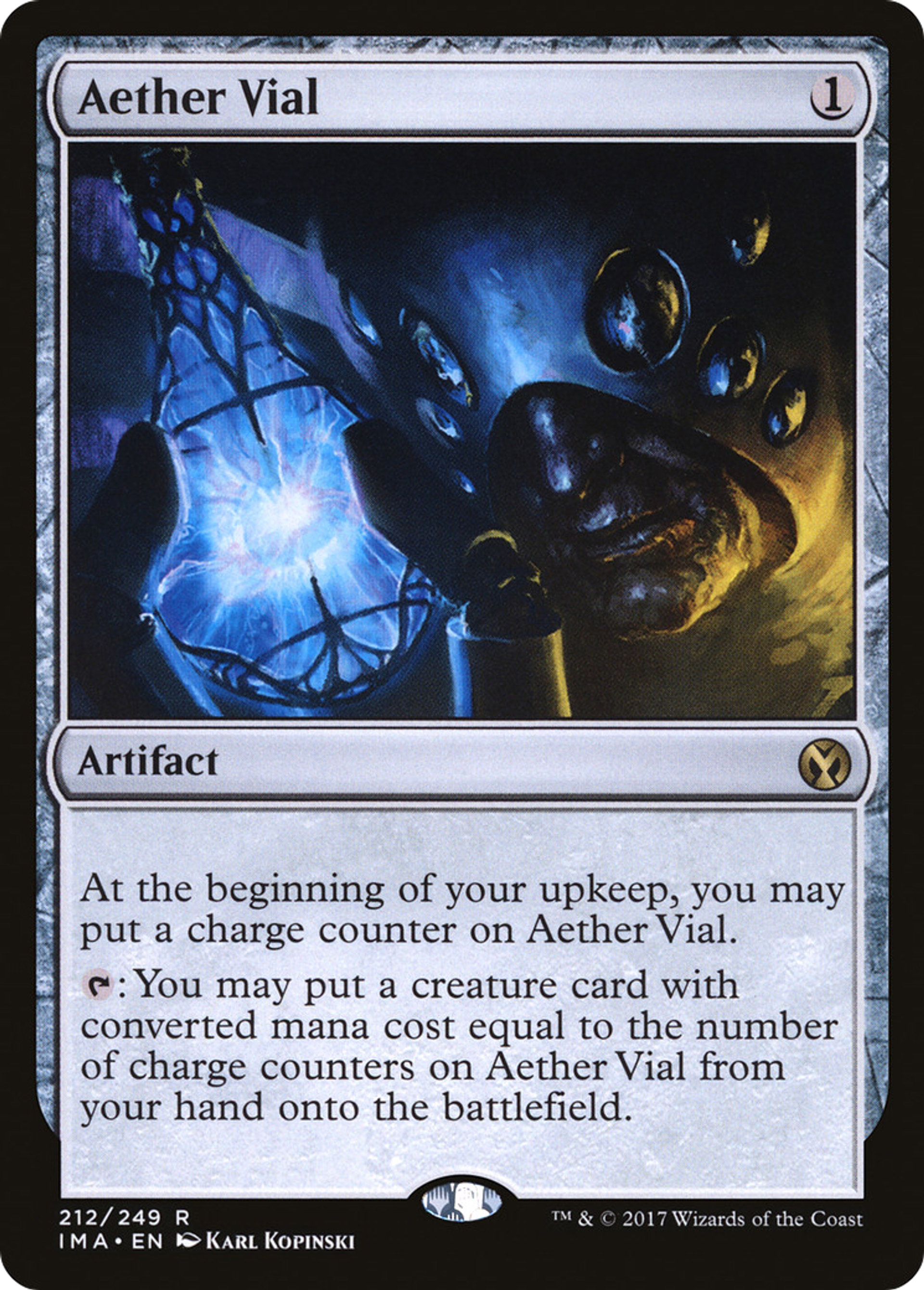 Aether Vial — Iconic Masters — Magic: The Gathering
