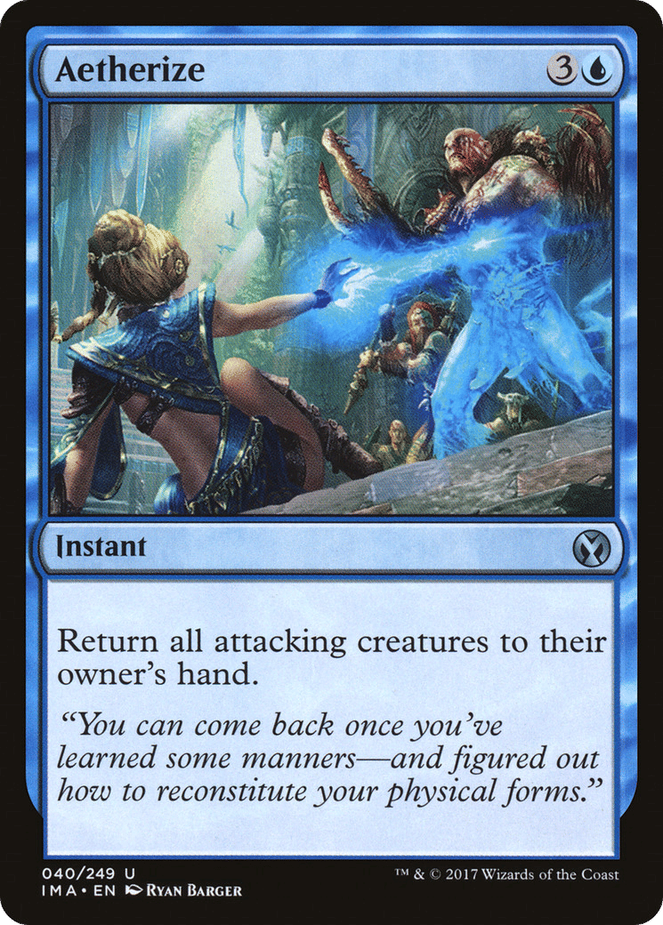 Aetherize — Iconic Masters — Magic: The Gathering